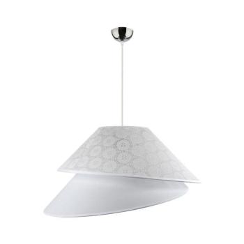 - Csillár zsinóron COCO 1xE27/40W/230V átm. 50 cm fehér 8845 kép