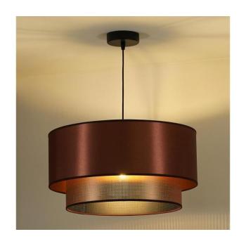 - Csillár zsinóron COPPER SHINY 1xE27/15W/230V átm. 45 cm réz 603287 kép