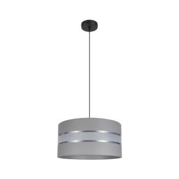 Csillár zsinóron CORAL 1xE27/60W/230V á. 40 cm szürke 0711 kép