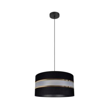 Csillár zsinóron CORAL 1xE27/60W/230V fekete 0442 kép