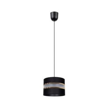 Csillár zsinóron CORAL 1xE27/60W/230V fekete 0452 kép