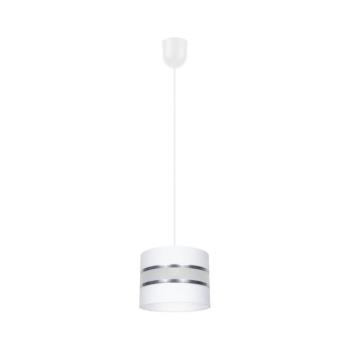 Csillár zsinóron CORAL S 1xE27/60W/230V fehér 0616 kép