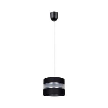 Csillár zsinóron CORAL S 1xE27/60W/230V fekete 0617 kép