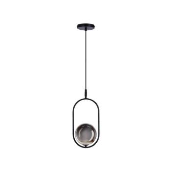 Csillár zsinóron CORDEL 1xG9/28W/230V fekete/füstös fekete 31-44068 kép