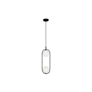 Csillár zsinóron CORDEL 2xG9/28W/230V fekete 32-10155 kép