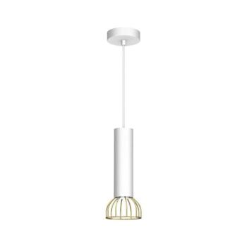 Csillár zsinóron DANTE 1xGU10/25W/230V fehér/arany MLP7254 kép