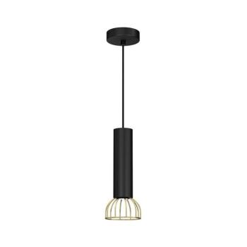 Csillár zsinóron DANTE 1xGU10/25W/230V fekete/arany MLP7248 kép