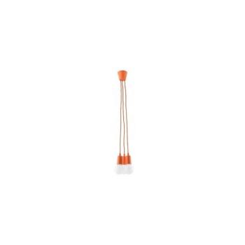 Csillár zsinóron DIEGO 3xE27/60W/230V narancssárga SL.0585 kép