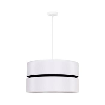 - Csillár zsinóron DUO 1xE27/15W/230V átm. 40 cm fehér/fekete 600323 kép