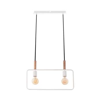 Csillár zsinóron FRAME 2xE27/60W/230V fehér 32-73549 kép