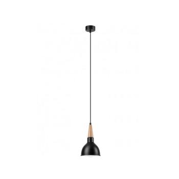 Csillár zsinóron FRANCESCA 1xE27/60W/230V fekete LM-1.106 BLACK kép