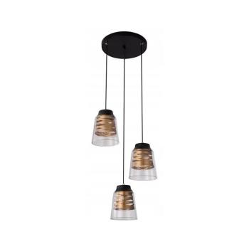 Csillár zsinóron FRESNO 3xE27/60W/230V 33-78988 kép
