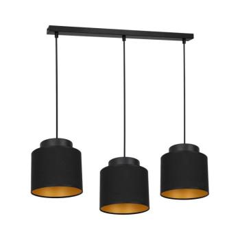 Csillár zsinóron FRODI 3xE27/60W/230V fekete 3182 kép