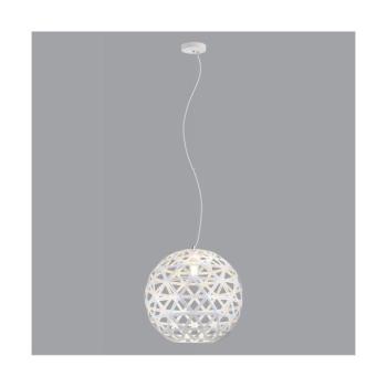 Csillár zsinóron FROZEN 1xE27/60W/230V átm. 50 cm fehér MD17056-1L-WH kép