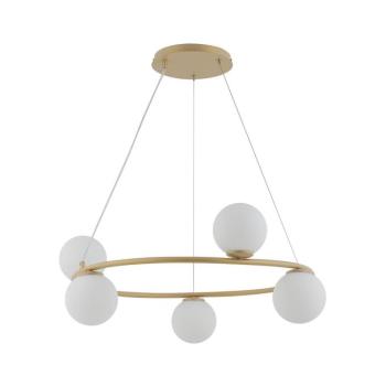Csillár zsinóron GAMA 5xG9/12W/230V arany 33381 kép