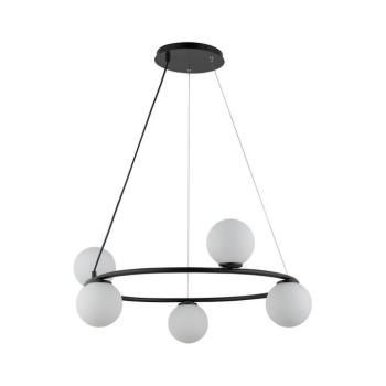 Csillár zsinóron GAMA 5xG9/12W/230V fekete 33383 kép