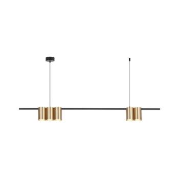 Csillár zsinóron GENESIS 5xGU10/8W/230V arany ML0369 kép