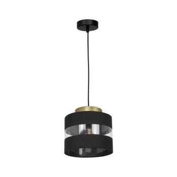 Csillár zsinóron HAVARD 1xE27/60W/230V fekete/sárgaréz 1847 kép