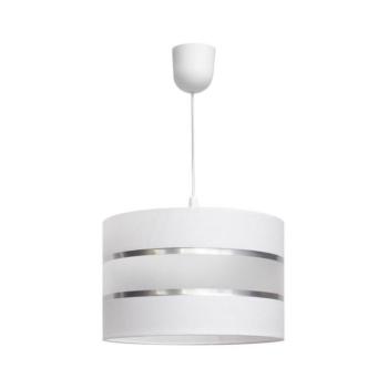 Csillár zsinóron HELEN 1xE27/15W/230V fehér W-0803/1 WT+SL+MAT kép