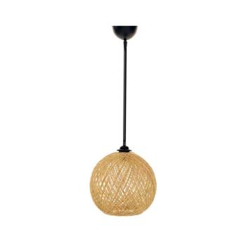 Csillár zsinóron JUTE 1xE27/60W/230V bézs 390FLH1573 kép