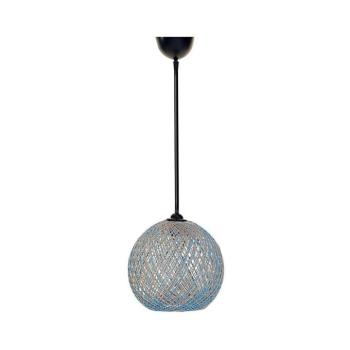 Csillár zsinóron JUTE 1xE27/60W/230V kék 390FLH1570 kép