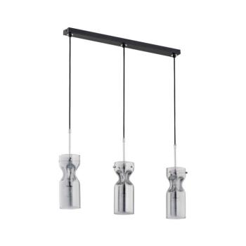 Csillár zsinóron KAPRIS 3xE14/40W/230V ezüst 63014 kép