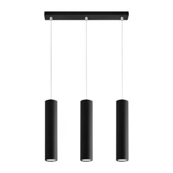 Csillár zsinóron KARADON 3xGU10/30W/230V fekete SKU046189 kép