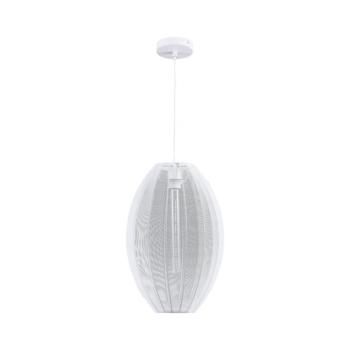 Csillár zsinóron KAREI 1xE27/20W/230V átm. 30 cm fehér 330628 kép