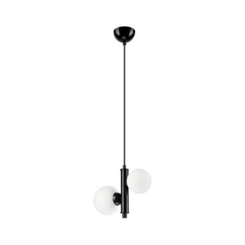Csillár zsinóron LARRY 2xG9/15W/230V LM-2.204/CZARNY kép