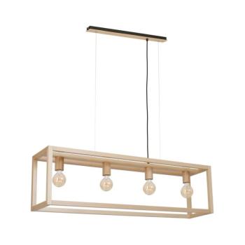 Csillár zsinóron LEGNO 4xE27/60W/230V 8419 kép