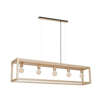 Csillár zsinóron LEGNO 5xE27/60W/230V 8420 kép