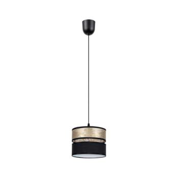 Csillár zsinóron LIMA 1xE27/60W/230V arany/fekete 0889 kép