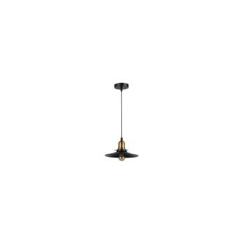 Csillár zsinóron LOFT 1xE27/60W/230V átm. 22 cm fekete ZS LOFT kép