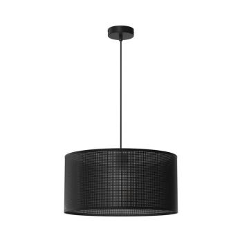 Csillár zsinóron LOFT SHADE 1xE27/60W/230V á. 40 cm fekete 5238 kép