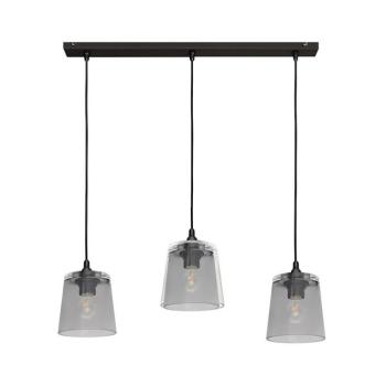 Csillár zsinóron LUCEA 3xE27/15W/230V W-L 8010/3 BK+SM kép
