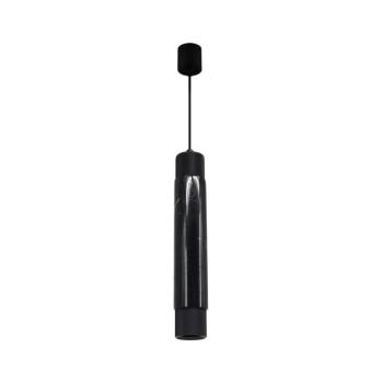 Csillár zsinóron MARBLE 1xGU10/8W/230V fekete/arany ML63400 kép