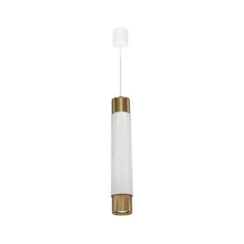 Csillár zsinóron Marble white/brass 1xGU10/8W/230V ML6342 kép