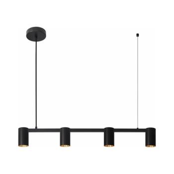 Csillár zsinóron MARIBEL 4xGU10/10W/230V fekete 326171 kép