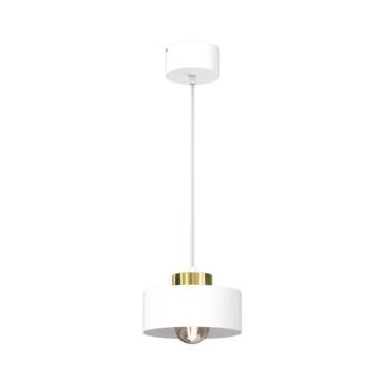 Csillár zsinóron MARTI 1xE27/15W/230V fehér/arany 9848 kép