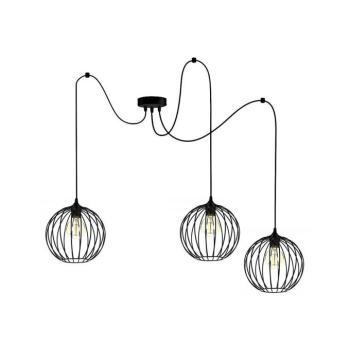 Csillár zsinóron MATT 3xE27/60W/230V pók 0407 kép