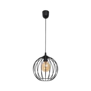 Csillár zsinóron MERCURE 1xE27/15W/230V W-1388/1 BK+SCW-P BK kép