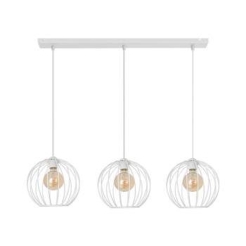 Csillár zsinóron MERCURE 3xE27/15W/230V fehér W-L 1388/3 WT kép
