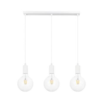 Csillár zsinóron MIROS 3xE27/60W/230V fehér 0263 kép