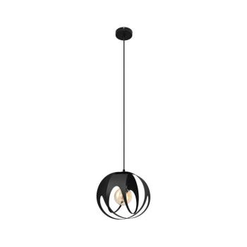 Csillár zsinóron MOONLIGHT 1xE27/15W/230V fekete W-KM 1888/1 BK kép