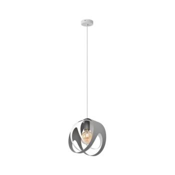 Csillár zsinóron MOONLIGHT 1xE27/15W/230V szürke W-KM 1888/1 WT+GR kép