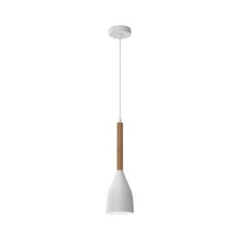Csillár zsinóron MUZA NEW 1xE27/60W/230V fehér 3172 kép