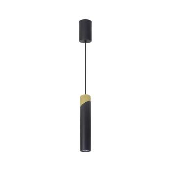 Csillár zsinóron NEO 1xGU10/8W/230V fekete/arany ML0284 kép