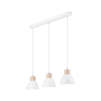 Csillár zsinóron NICO 3xE27/60W/230V fehér LM-3.143 white kép