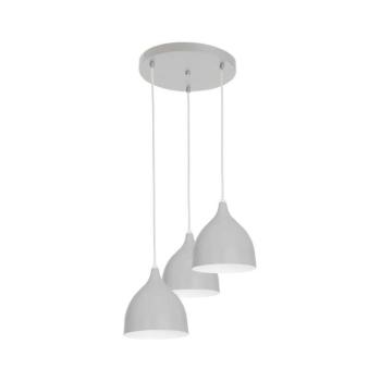 Csillár zsinóron NOAK 3xE27/15W/230V szürke 9430 kép