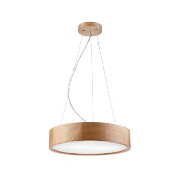 Csillár zsinóron OAK 2xE27/60W/230V tölgy ø 37 cm LD-PD- 6.2/z dąb kép